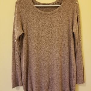 Pink Clover Knit Top